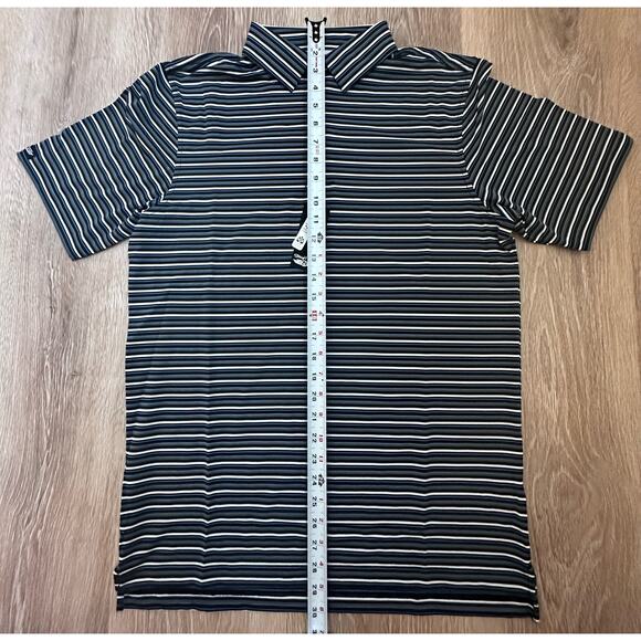 Straight Down|Reese Stripe‎ Polo|Blue/Grey/White|NWT|SZ S - Picture 2 of 6